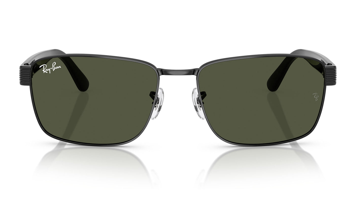 Ray-Ban RB3750 Sunglasses - Black / Green