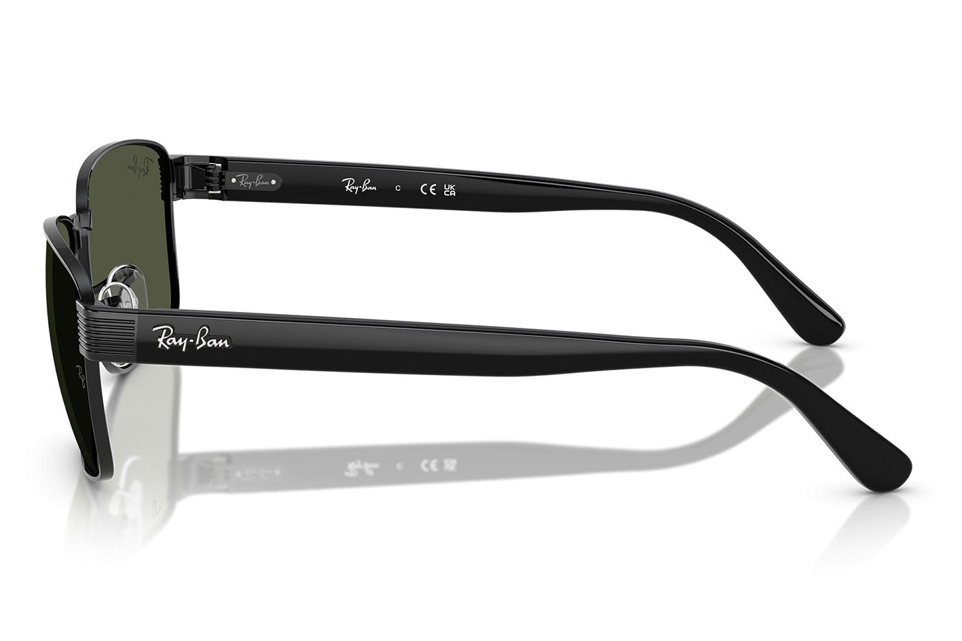 Ray-Ban RB3750 Sunglasses - Black / Green
