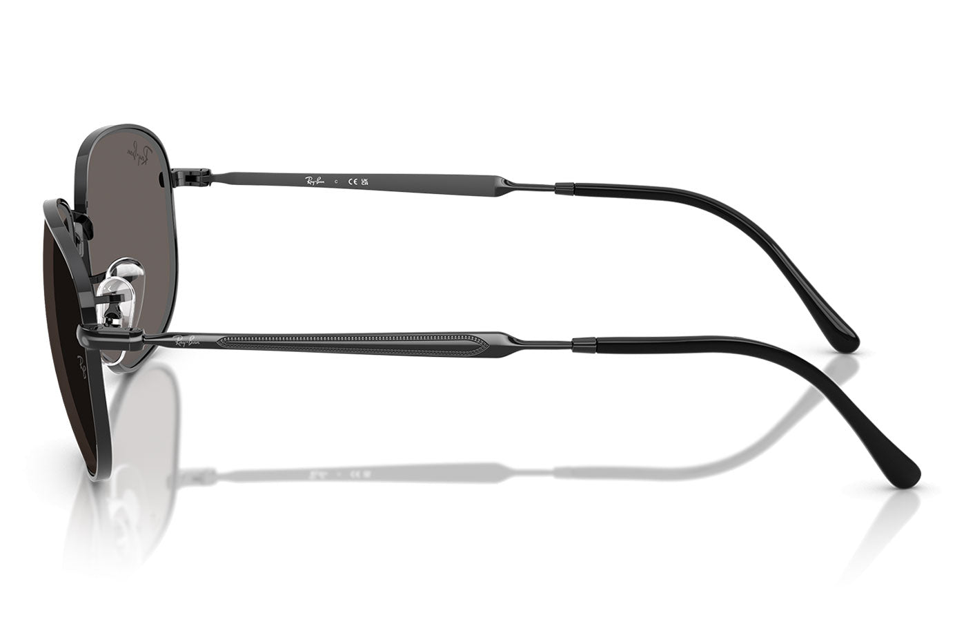 Ray-Ban RB3754 Sunglasses - Black / Dark Grey