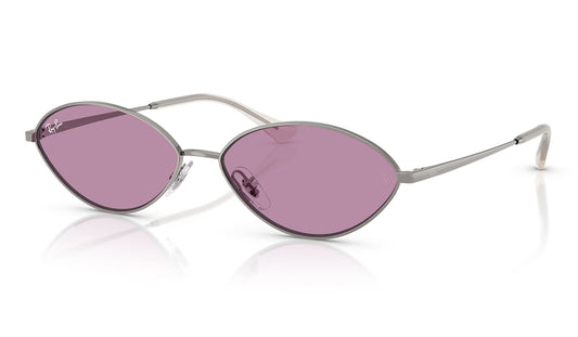 Ray-Ban RB3757 Kai Sunglasses - Gunmetal / Dark Violet