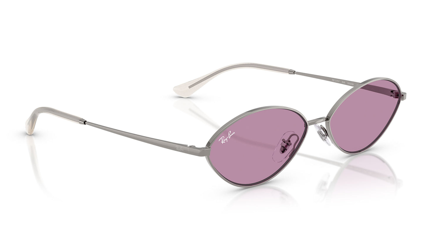 Ray-Ban RB3757 Kai Sunglasses - Gunmetal / Dark Violet