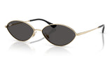 Ray-Ban RB3757 Kai Sunglasses - Pale Gold / Dark Grey