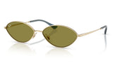 Ray-Ban RB3757 Kai Sunglasses - Pale Gold / Green