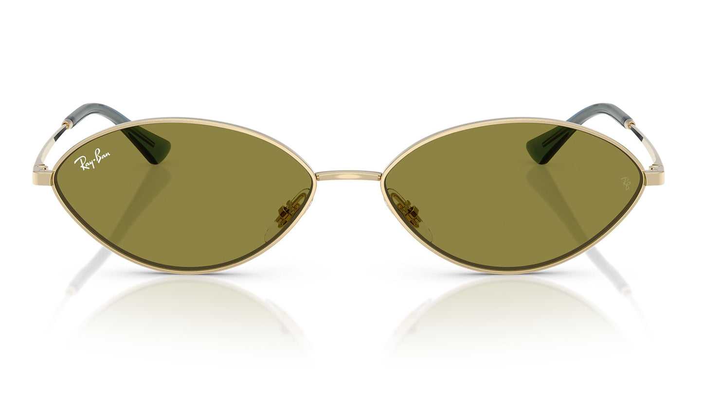 Ray-Ban RB3757 Kai Sunglasses - Pale Gold / Green