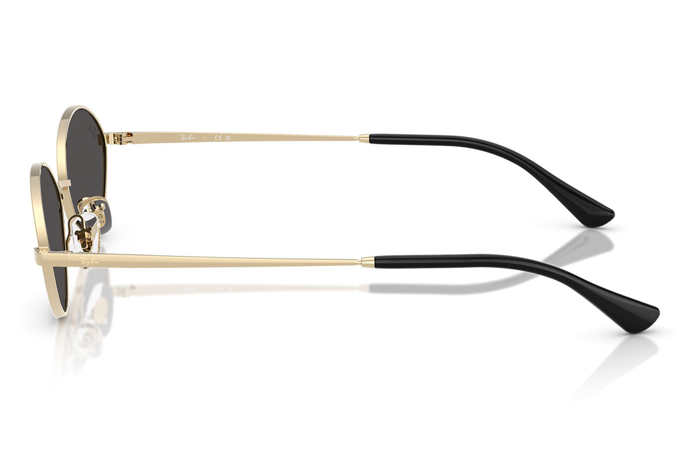 Ray-Ban RB3757 Kai Sunglasses - Pale Gold / Dark Grey
