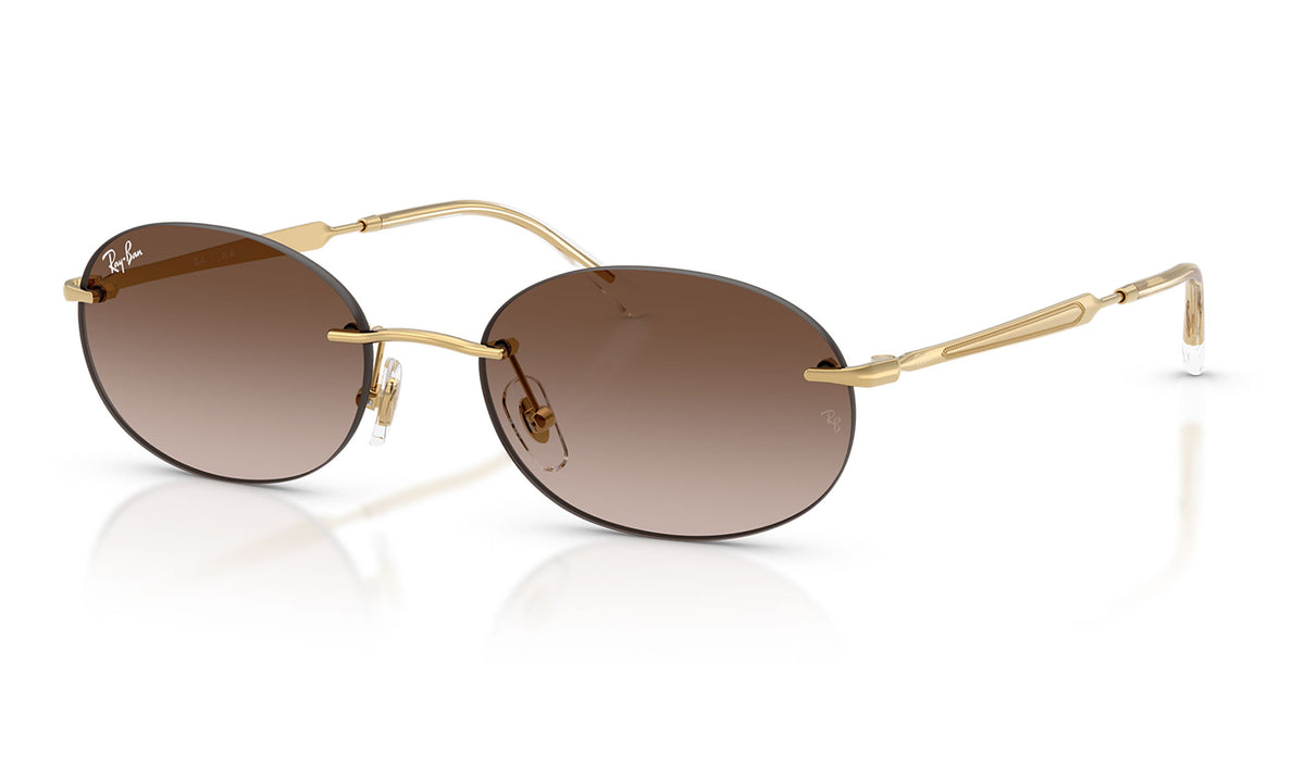 Ray-Ban RB3767 Sunglasses - Arista Gold / Gradient Brown