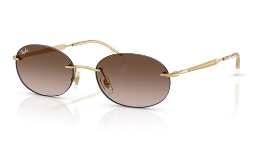 Ray-Ban RB3767 Sunglasses - Arista Gold / Gradient Brown