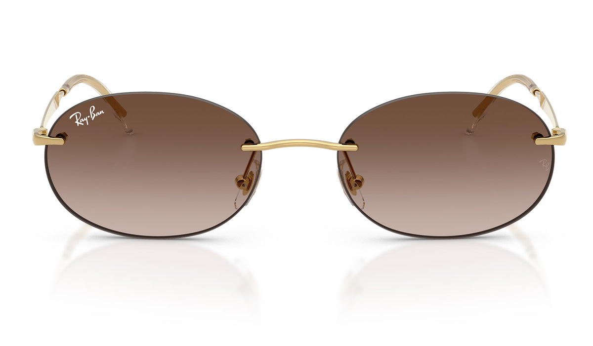 Ray-Ban RB3767 Sunglasses - Arista Gold / Gradient Brown