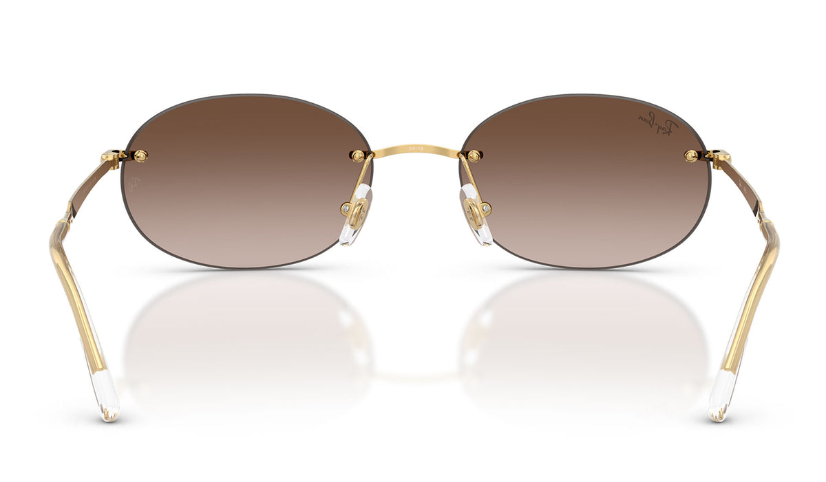 Ray-Ban RB3767 Sunglasses - Arista Gold / Gradient Brown