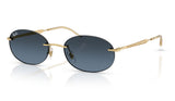 Ray-Ban RB3767 Sunglasses - Arista Gold / Blue Gradient Dark Grey