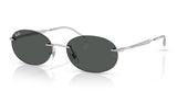 Ray-Ban RB3767 Sunglasses - Silver / Dark Grey