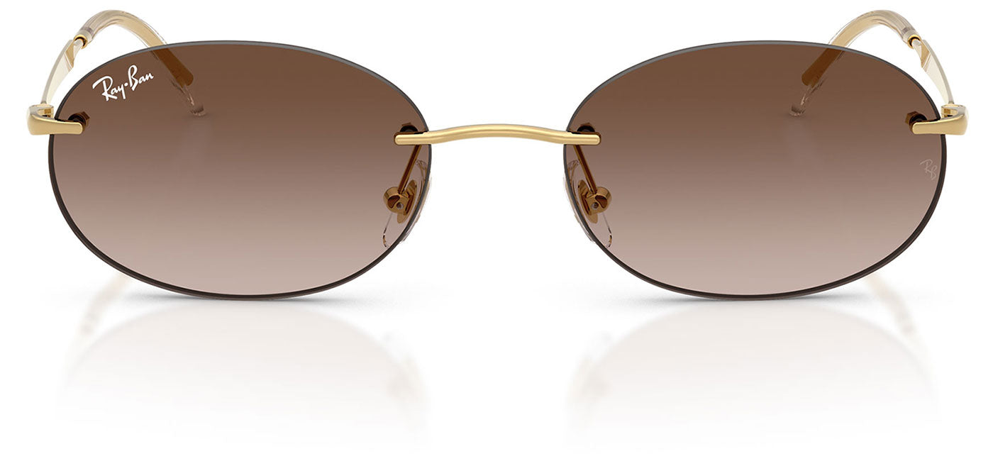 Ray-Ban RB3767 Sunglasses - Arista Gold / Gradient Brown