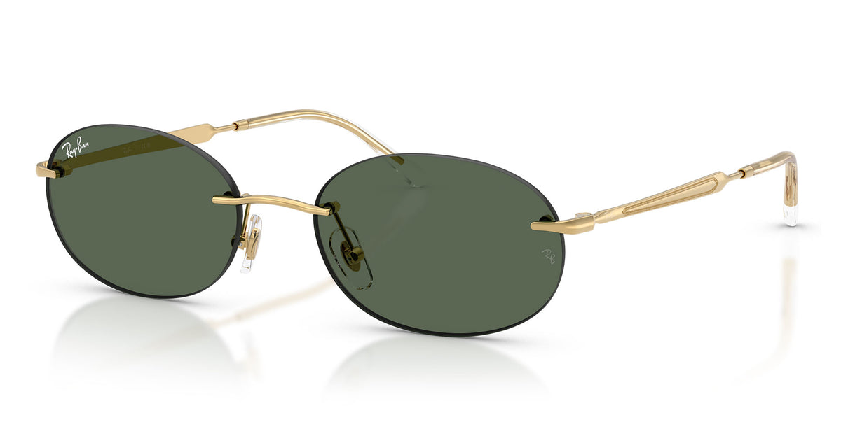 Ray-Ban RB3767 Sunglasses - Arista Gold / Dark Green