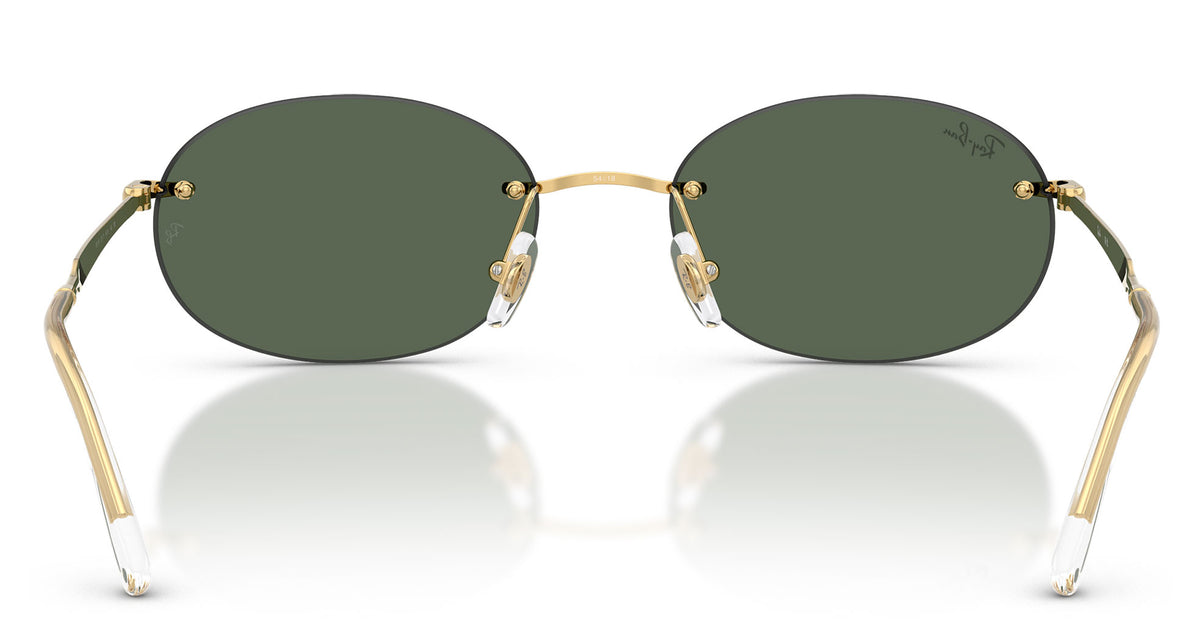 Ray-Ban RB3767 Sunglasses - Arista Gold / Dark Green