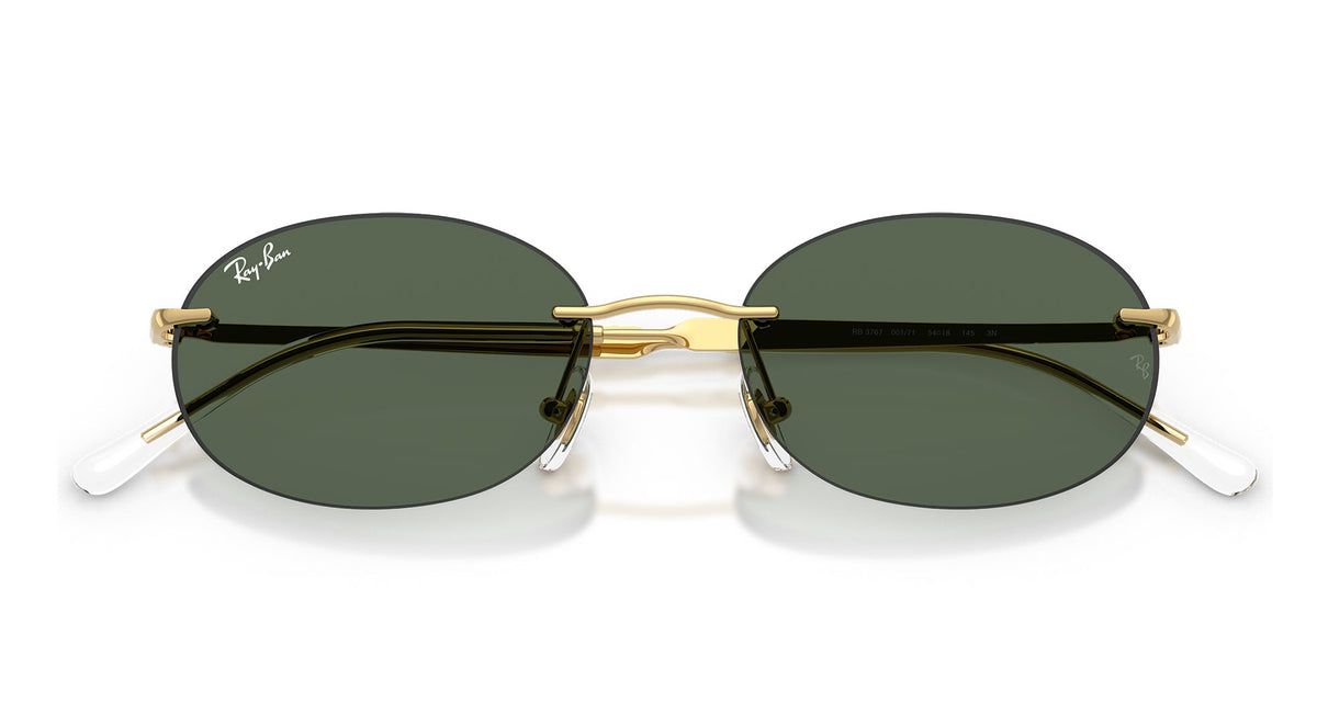 Ray-Ban RB3767 Sunglasses - Arista Gold / Dark Green