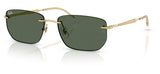 Ray-Ban RB3768 Sunglasses - Arista Gold / Dark Green