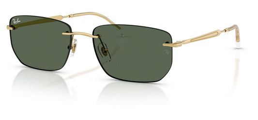 Ray-Ban RB3768 Sunglasses - Arista Gold / Dark Green