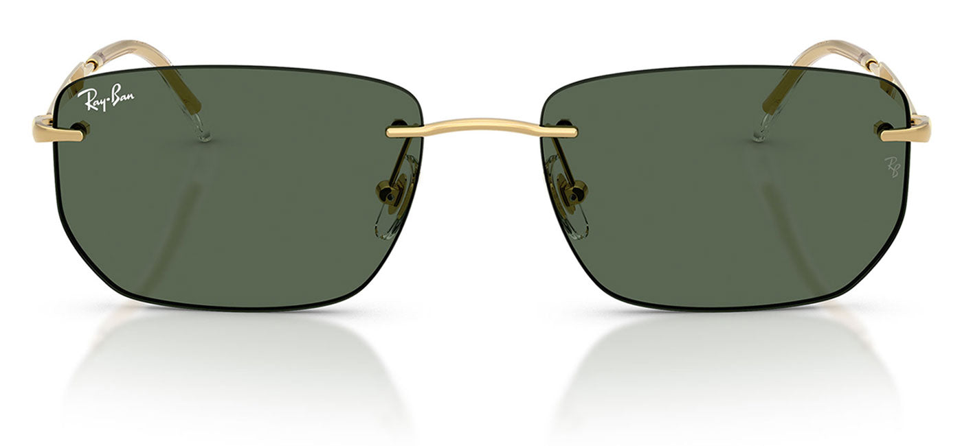 Ray-Ban RB3768 Sunglasses - Arista Gold / Dark Green