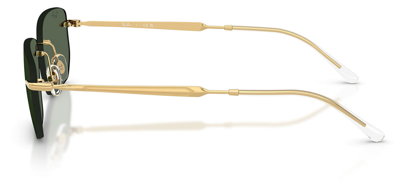 Ray-Ban RB3768 Sunglasses - Arista Gold / Dark Green