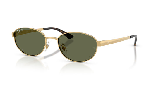Ray-Ban RB3774D Sunglasses - Arista Gold / Dark Green Polarised