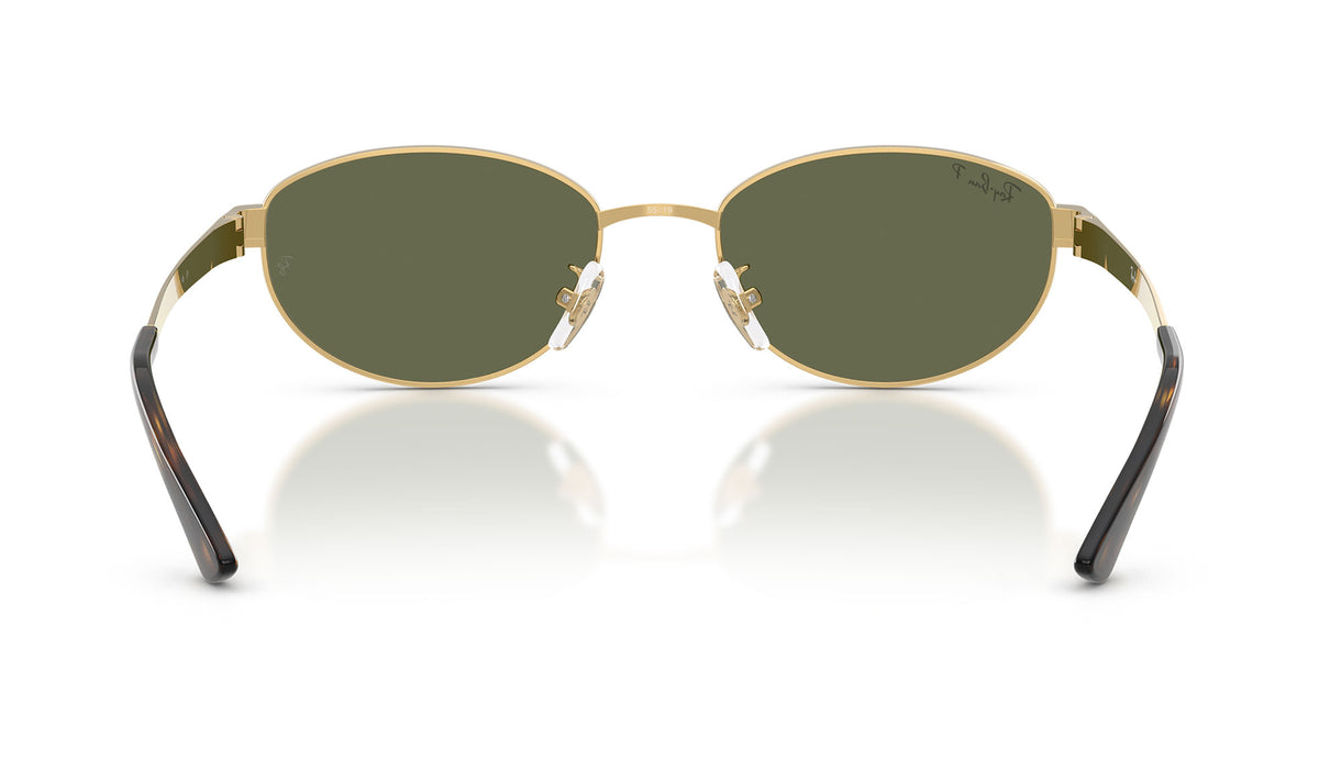 Ray-Ban RB3774D Sunglasses - Arista Gold / Dark Green Polarised