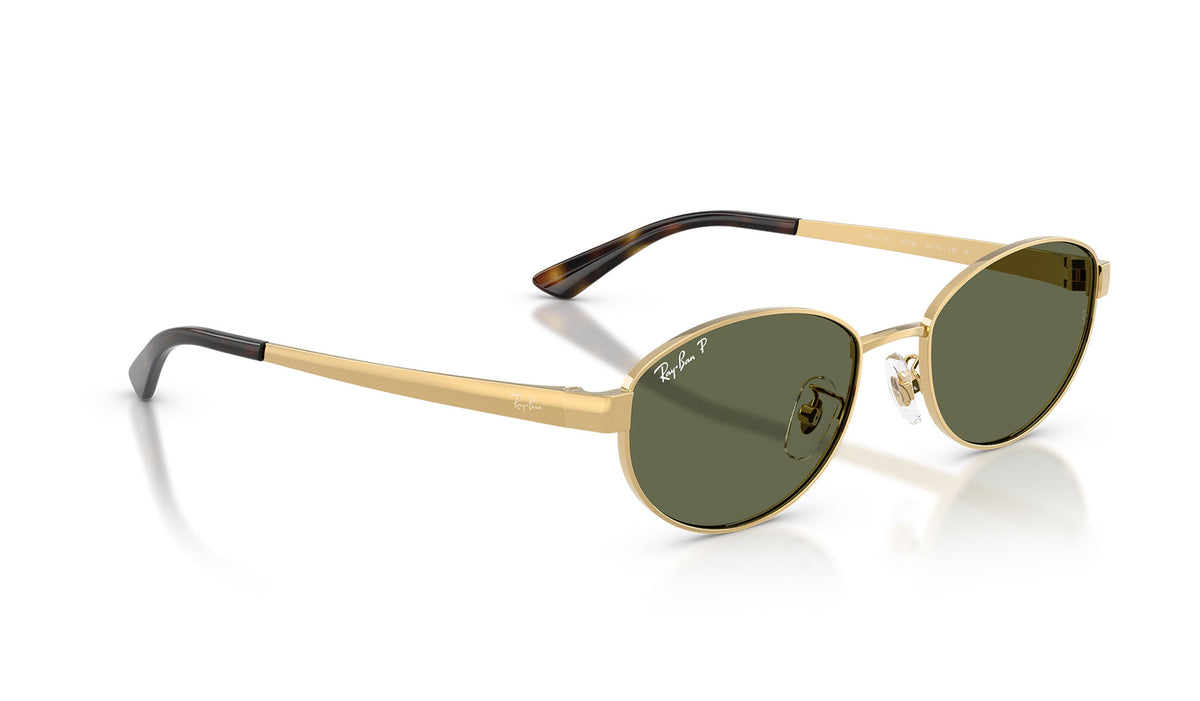 Ray-Ban RB3774D Sunglasses - Arista Gold / Dark Green Polarised