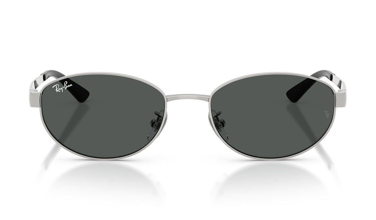 Ray-Ban RB3774D Sunglasses - Silver / Dark Grey