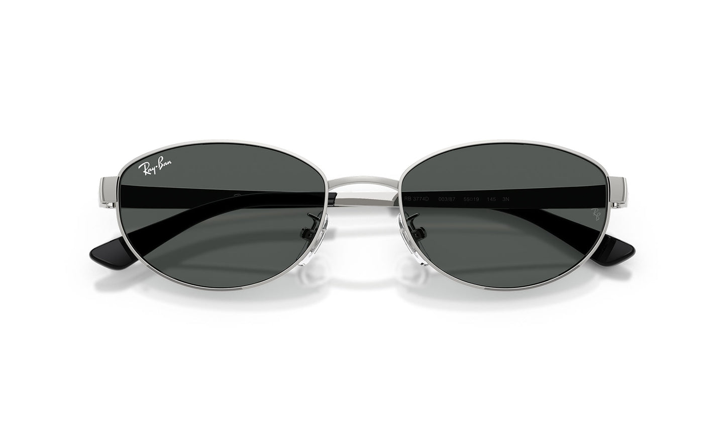 Ray-Ban RB3774D Sunglasses - Silver / Dark Grey