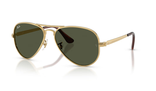 Ray-Ban RB3925 Aviator Max Sunglasses - Arista Gold / Green