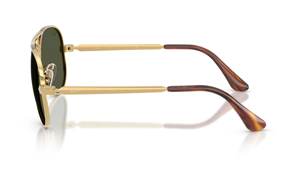 Ray-Ban RB3925 Aviator Max Sunglasses - Arista Gold / Green