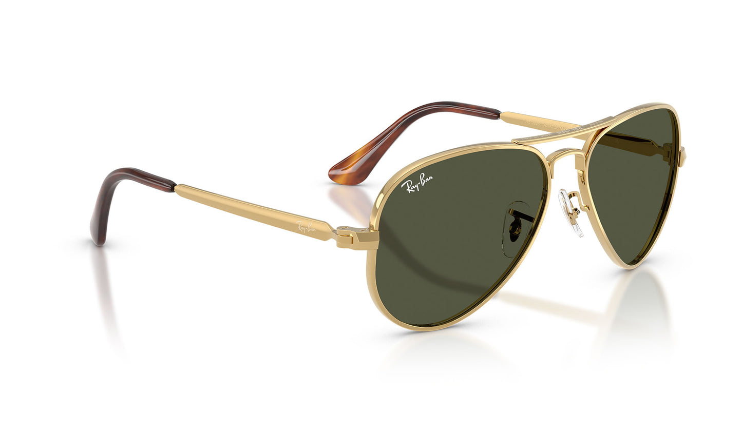 Ray-Ban RB3925 Aviator Max Sunglasses - Arista Gold / Green