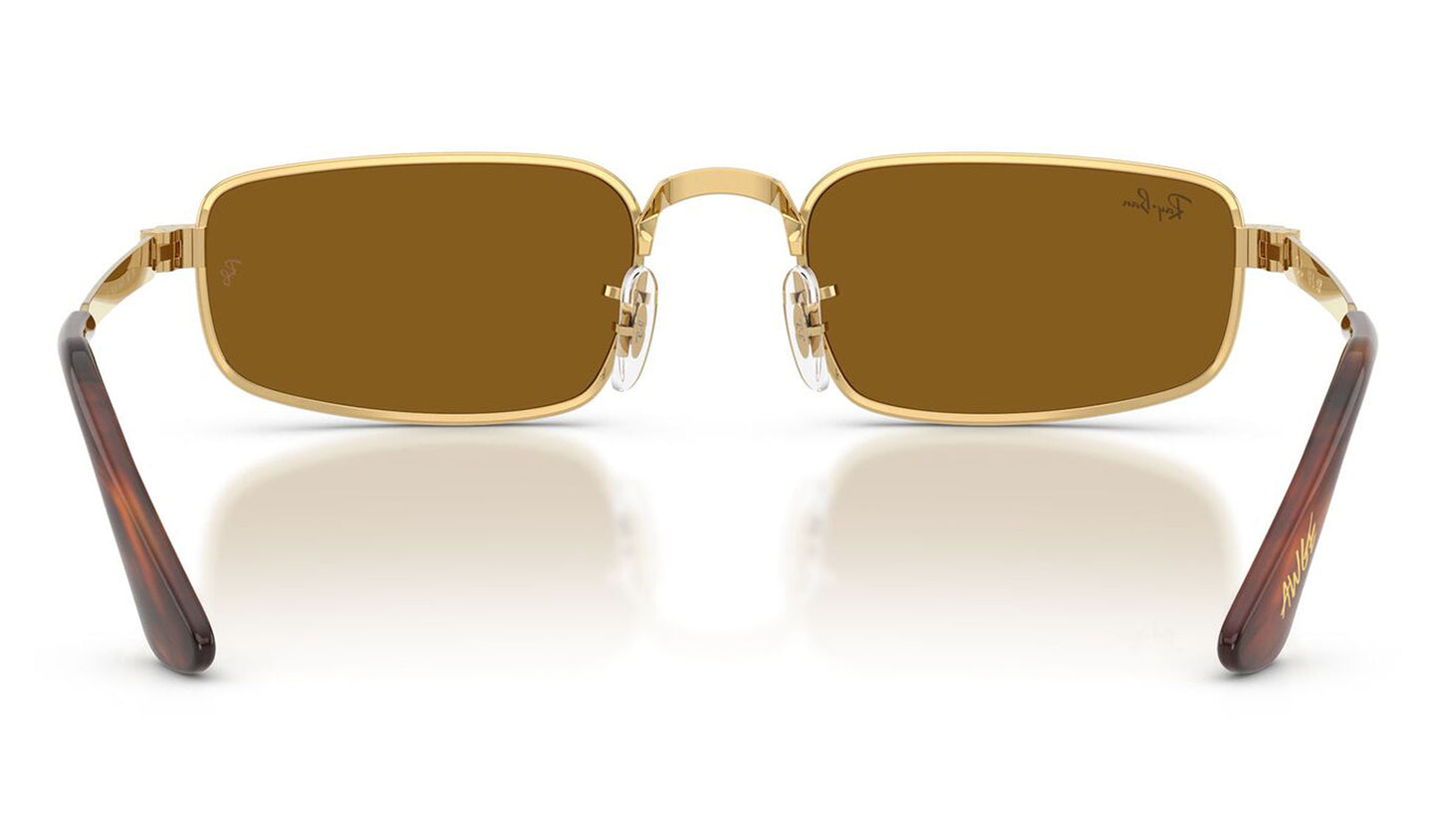 Ray-Ban RB3927 By A$AP Rocky Sunglasses - Arista Gold / Brown