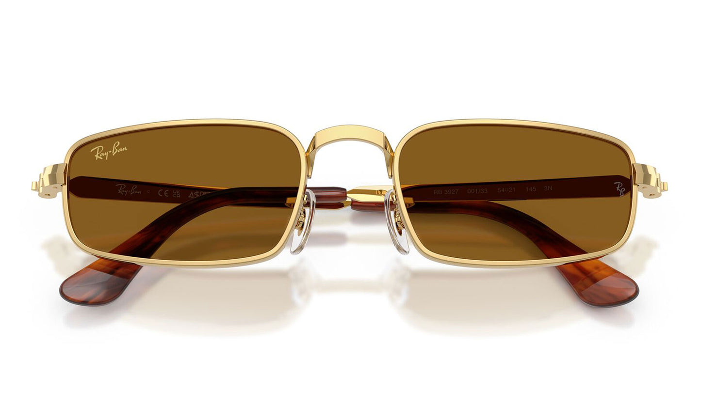 Ray-Ban RB3927 By A$AP Rocky Sunglasses - Arista Gold / Brown