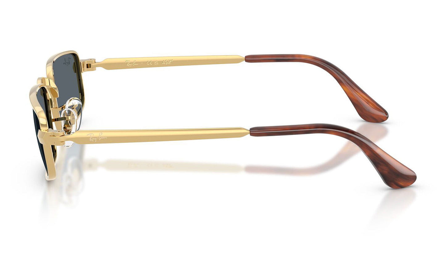 Ray-Ban RB3927 By A$AP Rocky Sunglasses - Arista Gold / Blue