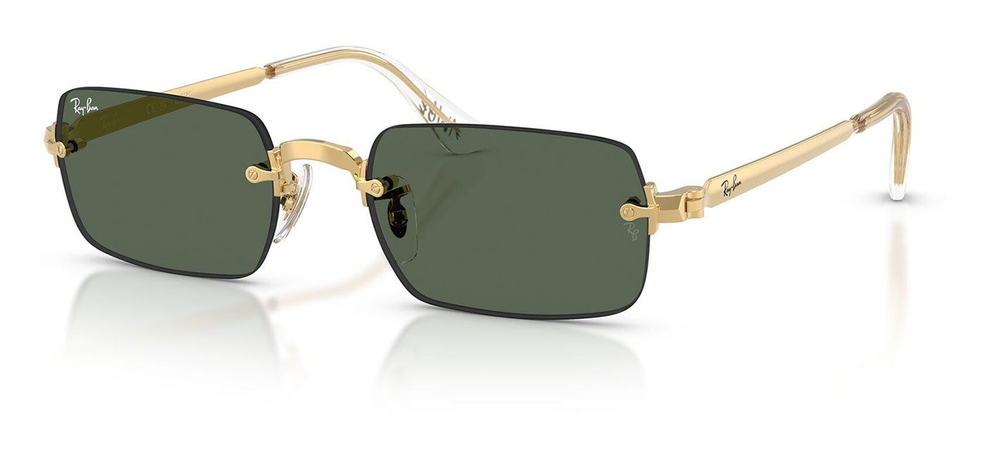 Ray-Ban RB3928 By A$AP Rocky Sunglasses - Arista Gold / Dark Green