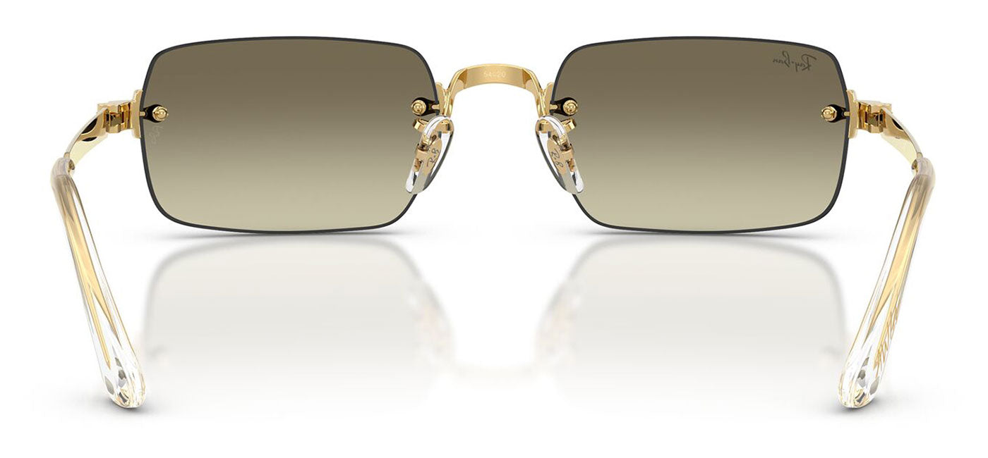 Ray-Ban RB3928 By A$AP Rocky Sunglasses - Arista Gold / Brown Mirror Gold Gradient