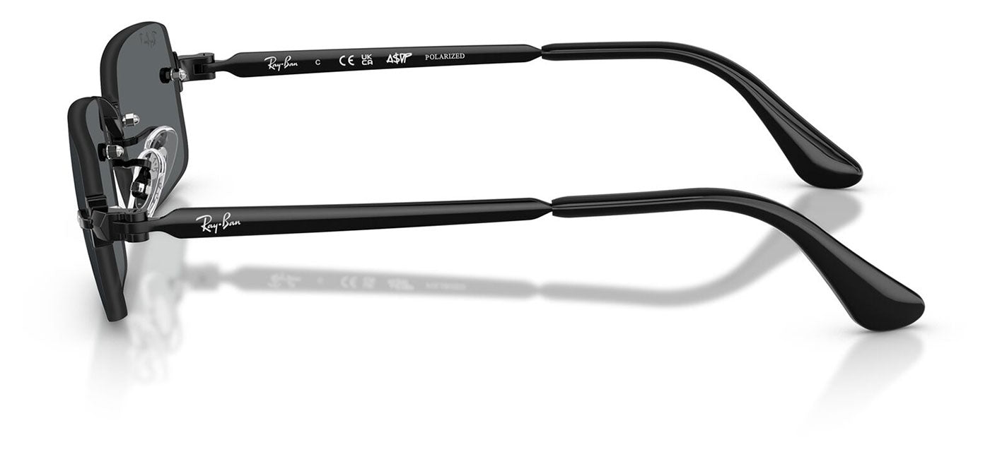 Ray-Ban RB3928 By A$AP Rocky Sunglasses - Black / Dark Grey Polarised