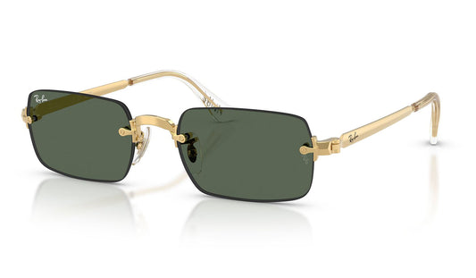 Ray-Ban RB3928 By A$AP Rocky Sunglasses - Arista Gold / Dark Green
