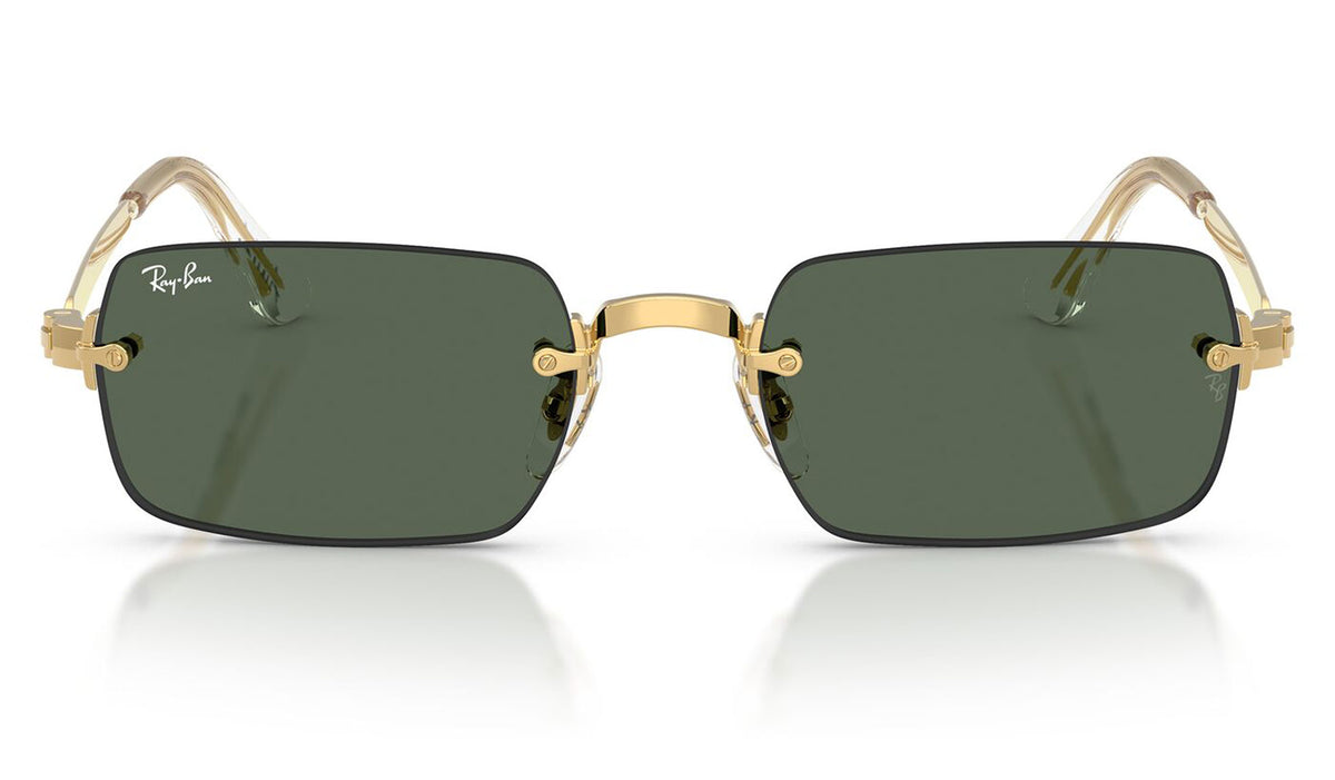 Ray-Ban RB3928 By A$AP Rocky Sunglasses - Arista Gold / Dark Green
