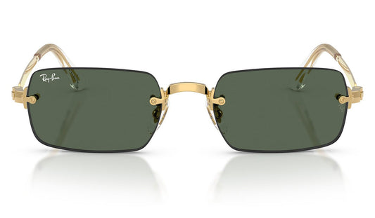Ray-Ban RB3928 By A$AP Rocky Sunglasses - Arista Gold / Dark Green