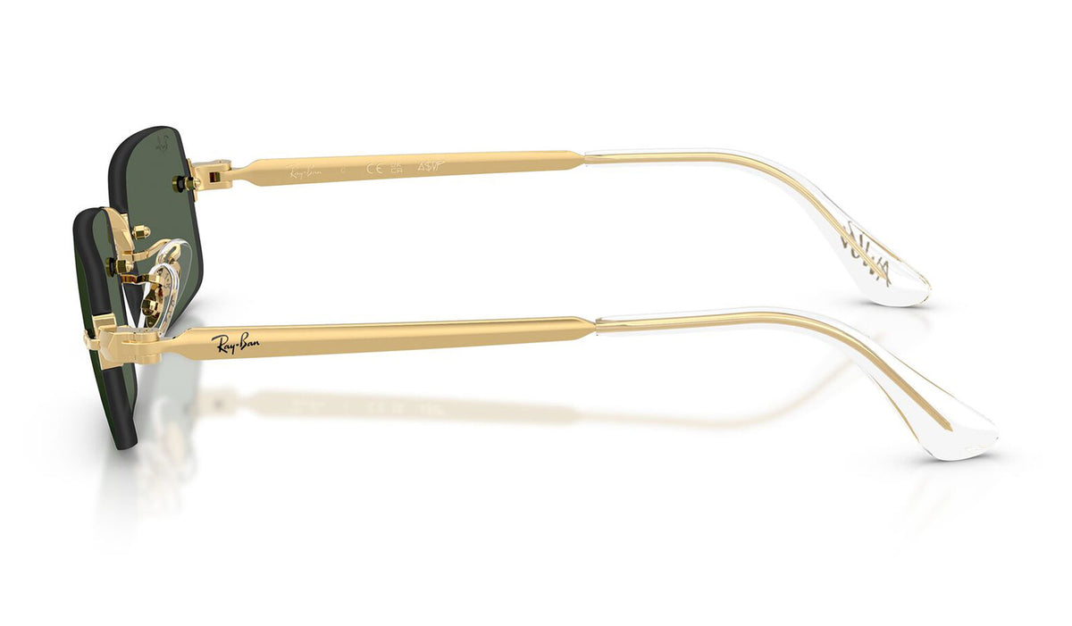 Ray-Ban RB3928 By A$AP Rocky Sunglasses - Arista Gold / Dark Green