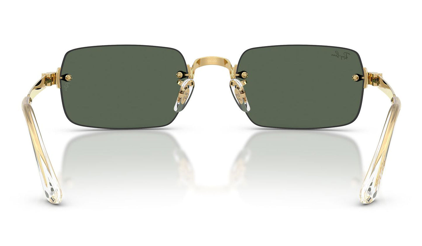 Ray-Ban RB3928 By A$AP Rocky Sunglasses - Arista Gold / Dark Green