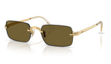 Ray-Ban RB3928 By A$AP Rocky Sunglasses - Arista Gold / Dark Brown