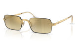 Ray-Ban RB3928 By A$AP Rocky Sunglasses - Arista Gold / Brown Mirror Gold Gradient