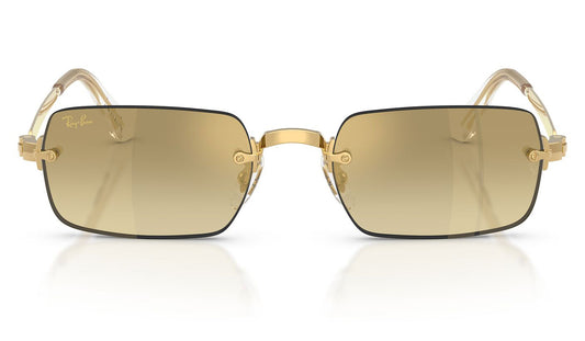 Ray-Ban RB3928 By A$AP Rocky Sunglasses - Arista Gold / Brown Mirror Gold Gradient