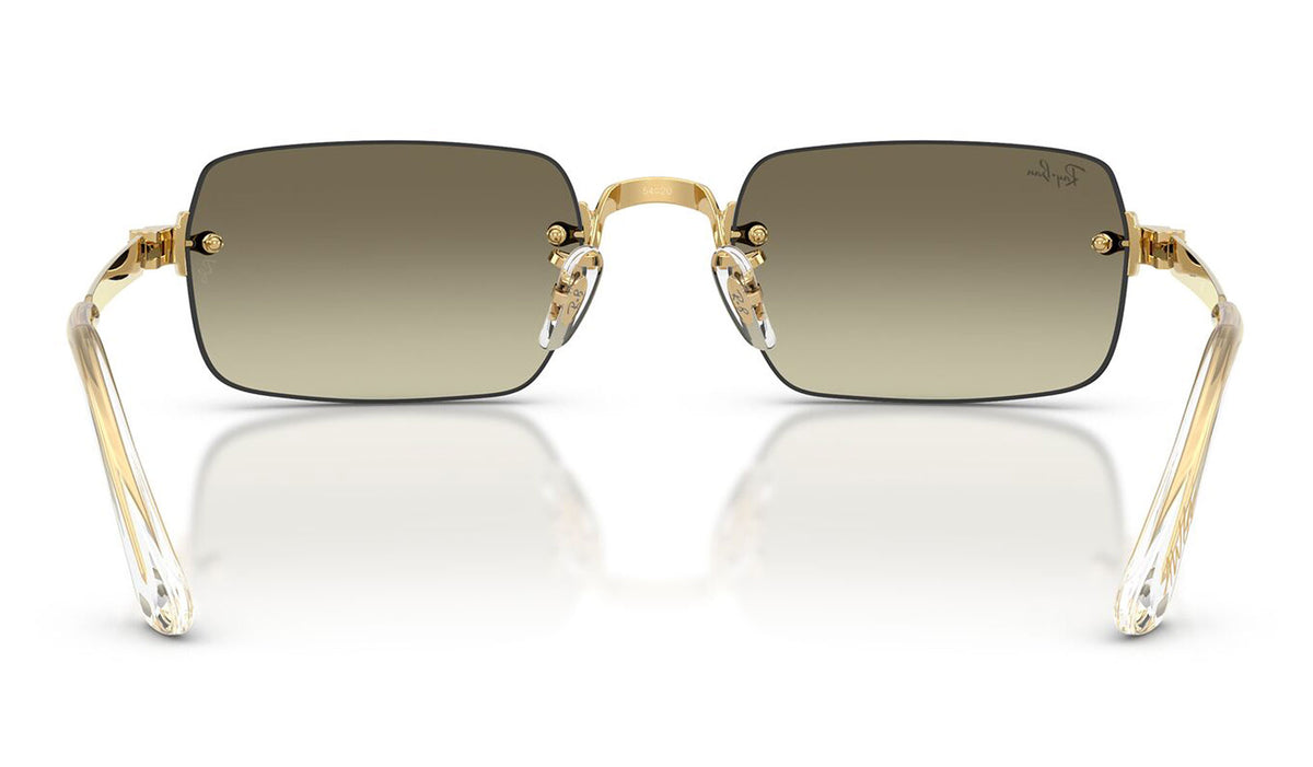 Ray-Ban RB3928 By A$AP Rocky Sunglasses - Arista Gold / Brown Mirror Gold Gradient