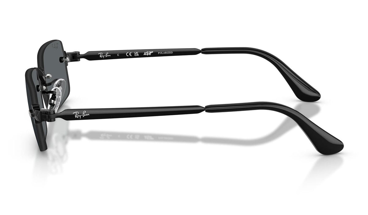 Ray-Ban RB3928 By A$AP Rocky Sunglasses - Black / Dark Grey Polarised