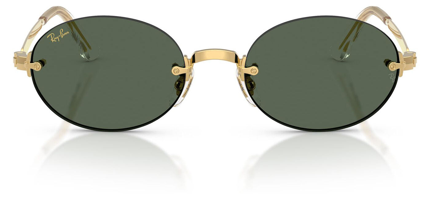 Ray-Ban RB3929 By A$AP Rocky Sunglasses - Arista Gold / Dark Green