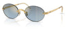 Ray-Ban RB3929 By A$AP Rocky Sunglasses - Arista Gold / Blue Gradient Dark Grey