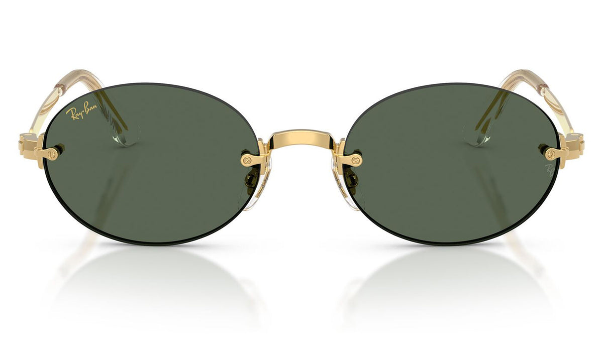 Ray-Ban RB3929 By A$AP Rocky Sunglasses - Arista Gold / Dark Green